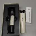 INIA 3-in-1 Red Light Therapy for Face and Neck Beauty Device for Puffiness & Skin Firming Skincare Tool (White)