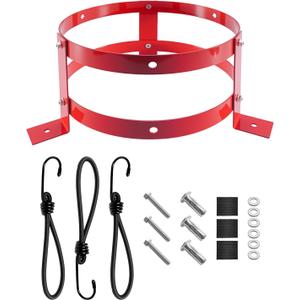 5 Gallon Bucket Holder, 11.6 Inch Diameter, Heavy Duty Aluminum Bucket Rack