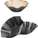 RUVINCE Nonstick Tortilla & Taco Shell Maker Set of 3, 8.75-Inch Heavy-Duty Bakeware for Mexican Cuisine