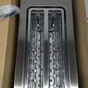Mueller UltraToast Full Stainless Steel Toaster 4 Slice, Long Extra-Wide Slots for Bagels and Waffles, 6 Browning Levels, LED Display, Cancel/Defrost/Reheat Functions & Removable Tray, Kitchen Gadgets