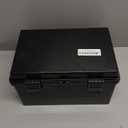 Junction Box, Hinged Black Cover IP67 Waterproof ABS Project Box with Mounting Plate Electrical Box Enclosure with Wall Bracket 11.8 x 7.9 x 6.7inch(300x200x170mm), Black