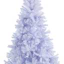 Sunnyglade 4 FT Premium White Artificial Christmas Tree 400 Tips Easy to Assemble with Christmas Tree Metal Stand for Indoor and Outdoor Use (4FT)