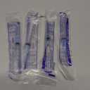 100 Pack Disposable 3ml/cc Lab Syringes with 23Ga 1 Inch Needle Luer Lock, Individually Sealed Packed