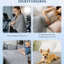 ZonLi Cooling Blanket for Hot Sleepers 50"x70", Q-Max 0.5 Lightweight Cool Touch Breathable Summer Blanket for Night Sweats, All-Season Cold Blankets, Dusk Blue