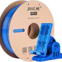 PETG Filament for 3D Printer, JAMG HE 1.75mm 1KG Precision +/- 0.02 mm PETG Filament Spool for 3D Printing Refills (Blue)