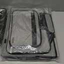 FINESUN Rolling Bag with Detachable Dolly Multifunctional Rolling Briefcase Wheeled Bag for Work, Teaching, Office, Craft, Grey