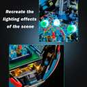 LED Lighting Set Compatible with Lego 43019 Editions Sets Soccer Ball Set, DIY Light Up Kit for Lego 43019 Building Blocks Model (Building Sets Not Included)
