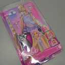 Barbie Fun & Fancy Doll & Accessories, Blonde Fashion Doll with Extra-Long Hair & 2 Looks, Including Silver Metallic Dress & Hair Extension