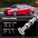 Exhaust Camshaft Compatible with Hyundai Elantra Kona Veloster 2017-2021Fit For Kia Forte Seltos Soul 2017-2021, Replaces#24200-2E074 24200-2E084