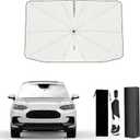 Custom Fit Windshield Sun Shade Umbrella for Honda HRV 20232025  Foldable Front Window Shield, Blocks UV Heat, Reduces Cabin Temp 2030, EasyOpen Car Sunshade with Storage Bag