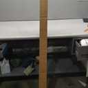 AOSKY Blackout Roller Shades Cordless Blinds for Windows, Free-Stop Shades with Valance, Thermal Insulated Fabric, UV Protection, Natural Woven Blinds for Home and Office (52" W x 72" H, White)