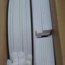 SpaceAid 9 Tier Rotating Shoe Rack Tower, Spinning Shoe Display Lazy Susan, Revolving 360 Shoe Rack Storage Round Carousel, Vertical Handbag Rotate Shoes Closet Organization (9-Tier White) (9 Tier (23.2"W x 80.7"H))