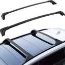 Roof Rack Cross Bars, Compatible with 2019-2025 Toyota RAV4, Aluminum Car Roof Rails Crossbars Cargo Bars Rooftop Luggage Carrier Heavy Duty for Bicycles Kayak Canoe with Roof Rails, Black