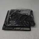 Desk Organizers and Accessories, 5-Tier Paper Letter Tray Organizer with File Holder, Desktop Organizer for Office Supplies (Black) (12" x 12" x 12")