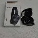Sony MDR-ZX310AP ZX Series Wired On Ear Headphones with Mic, Black