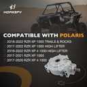 Front Differential, Compatible with Polaris 2017-2022 RZR XP 4 1000/RZR XP 1000/RZR XP 1000 HIGH LIFTER, 2018-2022 RZR XP 1000 TRAILS & ROCKS/RZR XP 4 1000 HIGH LIFTER, Replaces# 1333538/1333791