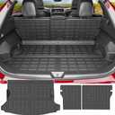 powoq Cargo Mat Compatible with 2024-2026 Subaru Crosstrek Impreza Trunk Mat Backrest Cargo Liner TPE Trunk Liner Replacement for 2024-2026 Subaru Crosstrek Accessories