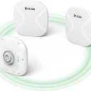 3 Pack Wireless Bridge Gigabit WiFi Bridge Outdoor, ULNA WiFi5 CPE802T Dual Band Point to Point/Multipoint Wireless Bridge, 5KM Long Range Extend Internet to Shop Barn Farm