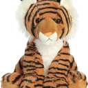 Aurora Cuddly Bengal Tiger Stuffed Animal - Cozy Comfort - Endless Snuggles - Brown 14 Inches