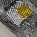 Prevue Pet Products Parakeet Manor Bird Cage with Handle for Home or Travel, Black