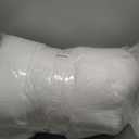 MIULEE 28x28 Pillow Inserts Set of 2, Square Decorative Throw Pillow Premium Fluffy Lumbar Pillow Forms Sham Stuffer for Living Room Sofa Couch Bed, White