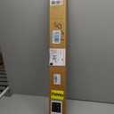 SUNOFF Cordless No Drill Blackout Cellular Shades, 34" W x 64" H, White