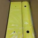 ROBLOCK 22" Parking Stopper for Home Garage & Outside, Heavy Duty Garage Stoppers for Protecting Your Vehicle, Parking Aids for New Drivers, Wheel Stops for Cars, Vans, Trailer, 2 Packs, Yellow (3.1"H)