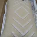 LR Home Raquel Pillow, 20" x 20", Birch