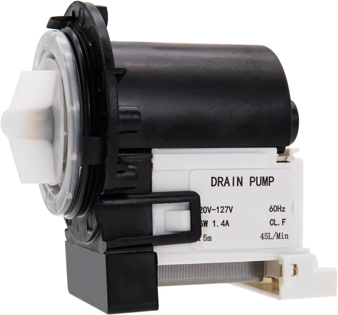Siwdoy WM3670HWA Drain Pump Compatible with LG WM3670HVA WM3670HRA WM3677HW WM3770HVA WM3770HWA WM3875HVCA WM3875HWCA WM3885HCCA Washer Machines