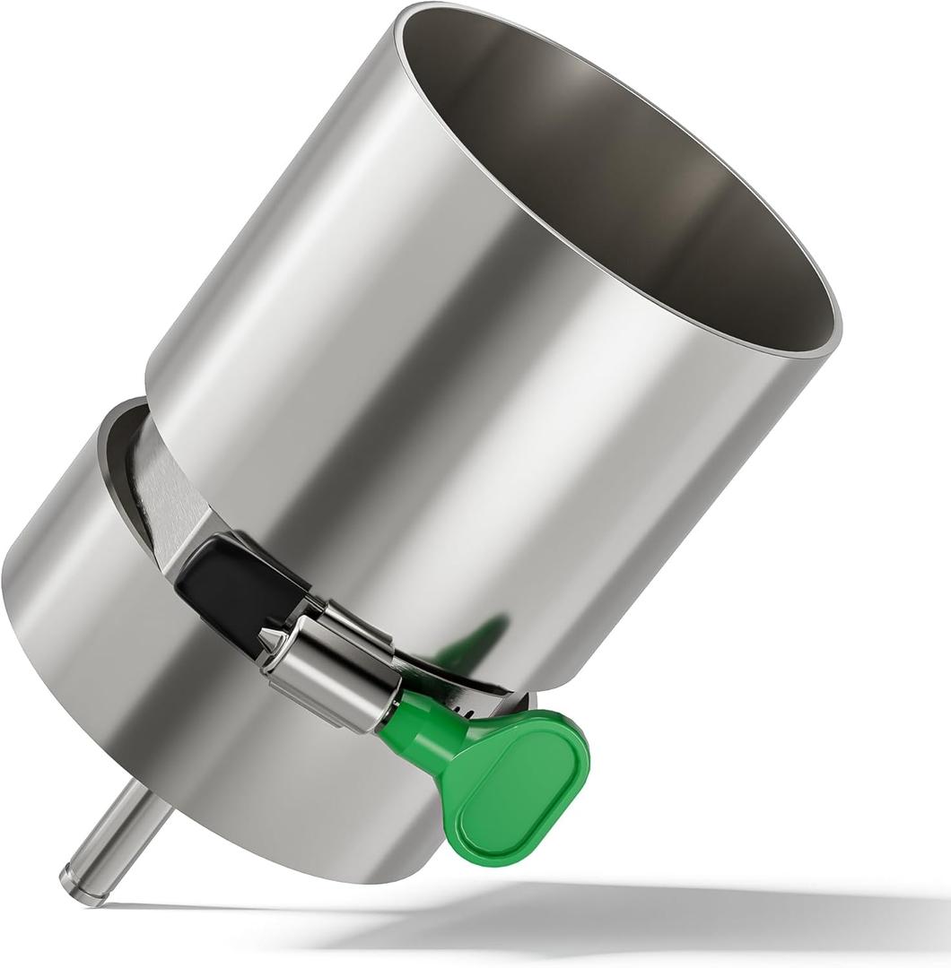 Caulimo Spray Paint Can Shaker for DrillPowered Only— Fits 2" to 3" Cans, TimeSaving/One ClickAdjustment, Stainless Steel Paint Can Mixer for DIY, Garage and Professional Use