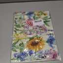 Welcome Summer House Flags for Outdoor Decoration, Watercolor Wildflowers Large Yard Flag,Seasonal Decorative Decor for Holiday Spring Outside 28x40 Inch Vertical Double Sided