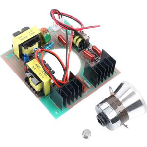 YaeCCC 60W 40KHz Ultrasonic Cleaning Transducer Cleaner + Power Driver Board 110V AC