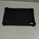 Case for Urao C107 Tablet, Kids Friendly Soft Silicone Adjustable Stand Cover for Urao C107 10.1 inch Tablet (Black)