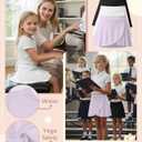 LessonZoo 3 Pack Girl's Ballet Skirts, 3-Color, 2-4 T