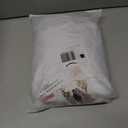 Albassa Arch Backdrop Cover 2-Sided Spandex Wedding Arch Covers Fitted Round Top Chiara Backdrop Stand Cover for Baby Shower Birthday Party Wedding Decoration (White, 7.2FT)