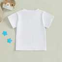 Canis Toddler Boys Girls 4th of July T-Shirt We The People Like to Party Independence Memorial Day Short Sleeve Shirt (1-2T,White Party) (White)
