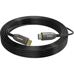 8K Fiber Optic HDMI Cable 50 FT, HDMI 2.1, 48Gbps, eARC, 8K@60Hz, 4K@120Hz, Compatible with RTX 3080/3090, Xbox Series X, PS5 etc