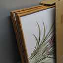 Anyzal Extral Large Botanical Framed Wall Art 24x36 Inch Neutral Floral Canvas Wall Decor Minimalist Beige Wildflower Painting for Living Room Bedroom Dining Room Set of 3