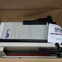 HFS(R) Heavy Duty Guillotine Paper Cutter 400 Sheet Capacity | Solid Steel Construction (A4-12'' Paper Cutter)