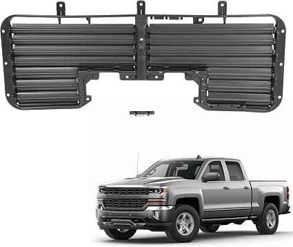 HECASA Radiator Shutter Assembly Compatible with 2017-2019 Silverado Sierra
Compatible with 2017-2019 Silverado 1500 Sierra 1500; Replacement for 84363184 GM1206119;Grille Shutter; W/O Motor Black