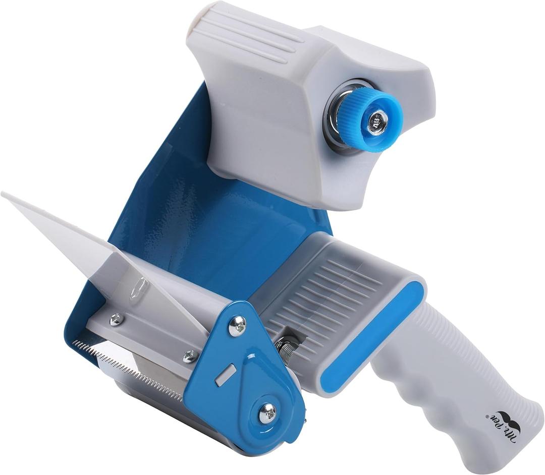 Mr. Pen- Packing Tape Dispenser Gun, 3 inch Tape Gun Dispenser, 3 inch Packing Tape Gun, Heavy Duty Tape Dispenser, Shipping Dispenser, Packaging Tape Dispenser (Blue)