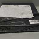 Bumusty Large Cork Board 36"x24" Alternative - 6 Pack Felt Wall Tiles with 40 Safe Removable Adhesive Tabs, 30 Pushpins, Cork Boards for Walls Pin Board Bulletin Board Office Decor (Black)