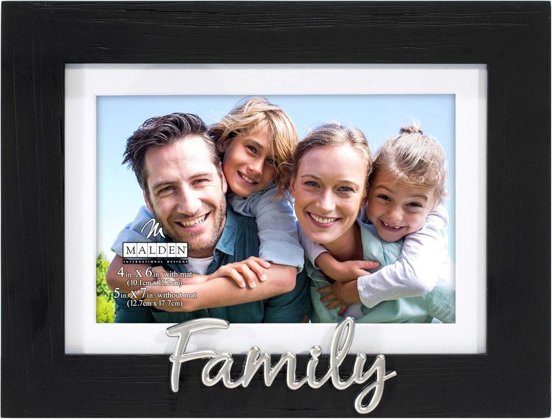 Malden International Designs 3315-46 Expressions Picture Frame , Black