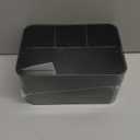 Black Shower Caddy Portable: Plastic Bathroom Caddy Countertop,Cleaning Caddy Organizer with Handle,Utility Hard Shower Basket Storage Tote for Toiletry,College Dorm Room Essential for Guys/Men