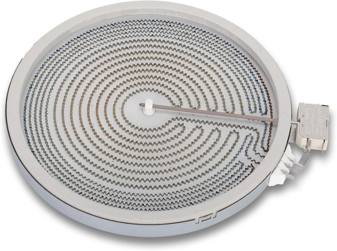 W10189281 12-Inch Dual Radiant Surface Element Replacement for Whirlpool, Maytag, Samsung Stoves - 1900W (9") / 3000W (12") Burner Replaces DG47-00056A, DG47-00064A, MEE64286401, W10823727