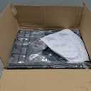 Refrze Shoe Rack for Front Door Entrance, 4 Tier Height-Adjustable Metal Shoe Rack, Sturdy Wooden Top and Tiltable Steel Frame Heavy Duty Shoe Organizer for Bathroom,Bedroom,KitchenInclude Hook