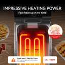 Commercial Deep Fryer, 1700W Electric Countertop Fryer with Basket, 10L Stainless Steel Single Oil Fryer with Time & Temp Control, Overheat Protection, for Kitchen Restaurant Use（10L）