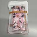 3 x Halloween Phone Case for iPhone 15 Pro, Pink Cartoon Ghost Pattern Cute Slim Fit Rubber Bumper Protective Shockproof Cover Case for iPhone 15 Pro 6.1 Inch