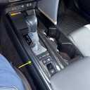 Carbon Fiber Gear Panel Center Console Cover for Toyota Camry 2025 2026 Easy to install, seamless fit, classy and beautiful modification, covers the piano black plastic that scratches, fingers, dusts.