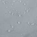 No Hook Snap in Fabric Replacement Liner with Magnets 70" x 54" - Removable & Detachable to Wash, Use for Hotel Style Shower Curtain - Gray, 70x54